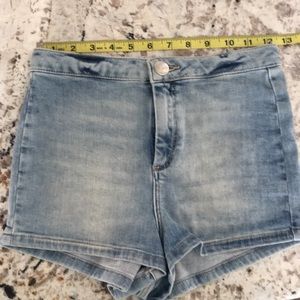 High Waist Blue Denim